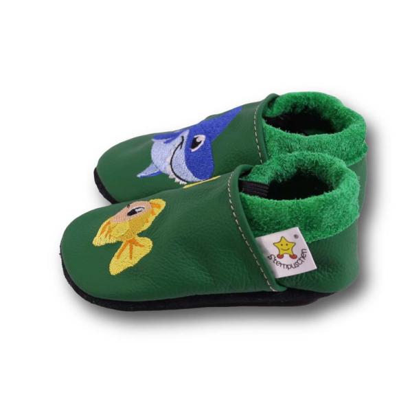 Krabbelschuhe Hai & Fische